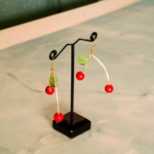 Cheery, Cherry earrings